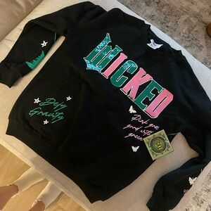 Wicked Black Crew Neck Sweater